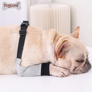Usine de gros Respirant Coton doux Chien Avant Jambe Brace Wrap ODM OEM Pet Formation & Comportement Produit - Product Image 5