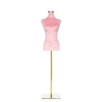 Mannequin de couture demi-corps féminin à broches pour drapage et modélisation de vêtements, modèle de couturière, usine de Guangzhou