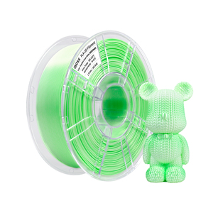 Filament d'<span class=keywords><strong>imprimante</strong></span> <span class=keywords><strong>3D</strong></span> IBOSS facile à imprimer <span class=keywords><strong>Pla</strong></span> 1.75mm matériau d'impression <span class=keywords><strong>3D</strong></span> dégradé de soie vert blanc tige de <span class=keywords><strong>bobine</strong></span> imprimée <span class=keywords><strong>3D</strong></span> - Product Image 2