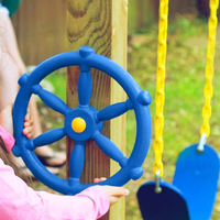 Volant universel pour enfants Jouet éducatif en plastique Accessoires de voiture pour terrains de jeux