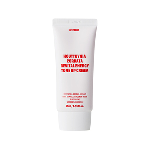 JUSTBEME Skin Care Korean Products HOUTTUYNIA CORDATA REVITAL ENERGY TONE UP Cream 50ml K-Glow Face Cream - Product Image 2