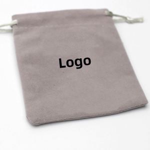 Oferta Especial: Bolsa de Embalaje Personalizada de Algodón Gris Medio con Cordón y Asa de Cuerda, Duradera, Reutilizable, para Compras de Alimentos, con Transferencia Térmica - Product Image 2
