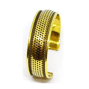 2026 bangle collection Victorian Muslim Snake Shape <b>Rubber</b> Bracelets Tarnish Jewelry Gold <b>Matte</b> Finish Stone Bangle Jewelry - Product Image 2