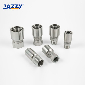 Raccord hydraulique JAZZY à emboîtement BSP BSPT JIC ORFS en acier inoxydable, raccord <span class=keywords><strong>banjo</strong></span> métallique femelle, raccord hydraulique - Product Image 6