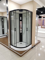 Cabine de douche WC moderne Aokeliya avec musique et panneau informatique