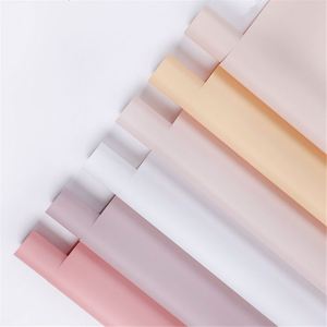 Nouveau design, papier d'emballage pour fleuriste imperméable de couleur unie 58*58cm pour l'emballage floral - Product Image 3