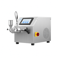 Homogénéisateur industriel en acier inoxydable à pression grande machine homogénéisateurs homogénéisateur de mélange de laboratoire pour le lait