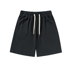 Pantalones Cortos Deportivos de Algodón Unisex con Logotipo Personalizado, Pantalones Cortos Deportivos de Algodón en Blanco al por Mayor para Hombre - Product Image 2