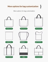 Nouveau style – Sac fourre-tout décontracté pour homme en papier DuPont à motif géométrique, grande capacité, polyvalent, tendance, pour étudiant, sac à bandoulière pour le shopping