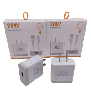 Portable Mobile phone Cube USB Power Adapter Fast charging QC3.0 EU US Plug Wall Charger For Xiaomi For Samsung Charger