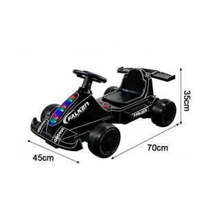 Coche de Juguete Musical con Luces, Pedal Seguro y Batería Roja de 6V4Ah para Largas Sesiones de Juego - Product Image 4