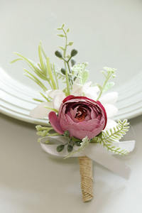 Casamento <span class=keywords><strong>Prom</strong></span> pulso Corsage Flor Noiva dama de honra Pérola Pulseira Casamento <span class=keywords><strong>Prom</strong></span> Party Sisters Flor Artificial Mão Flor De Pulso - Product Image 5