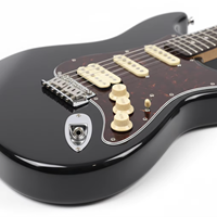 Guitarra Eléctrica de 6 Cuerdas con Diferentes Diseños, Económica y Superventas, con Pastillas S-S-H, Diapasón de Palisandro Indio, para Principiantes y Profesionales