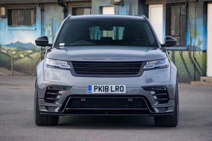 Pour <span class=keywords><strong>Land</strong></span> <span class=keywords><strong>Rover</strong></span> Velar kit de carrosserie large Velar mises à niveau LUMA style diffuseur de lèvre avant jupe latérale kit de carrosserie large - Product Image 2