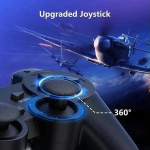 INNO Wireless 2.4GHz Gamepad <b>Controller</b> for <b>PS2</b>/PS1 with Dual Vibration Shock ABS+PC Material USB PC Game Console - Product Image 4