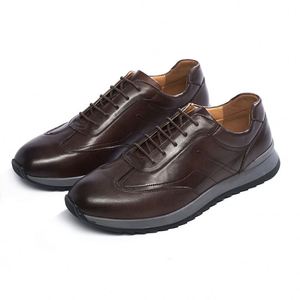 Última Versión Mejorada 2025 Zapatos de Cuero de Otoño con Punta, Transpirables, Cómodos y Elegantes para Traje Formal de Negocios, Color Café - Product Image 6