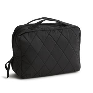 Wholesale GZZEST Diamond <b>Quilted</b> Cosmetics Organizer Fashionable Waterproof Polyester <b>Makeup</b> <b>Bag</b> Durable Zipper - Product Image 4