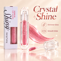 Gloss à lèvres brillant effet eau 8 couleurs, hydratant, pailleté, maquillage pour les lèvres, non collant, vente en gros, marque privée, OEM, ODM