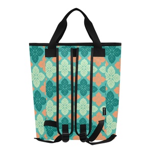 36 Can Custom Print Cooler Backpack Beach Tote Flower Travel Outdoor Leakproof Insulated Backpack Cooler Bag with Wide Open - Product Image 2