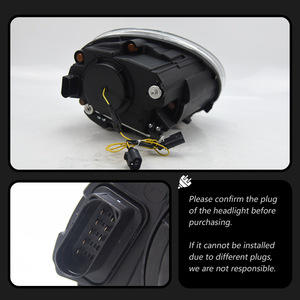 Faro Delantero LED Plug and Play para VW Beetle A5 <span class=keywords><strong>2013</strong></span>-2017, Lámpara de Giro Secuencial DRL, Kit de Reemplazo de Actualización de Ajuste Directo - Product Image 5
