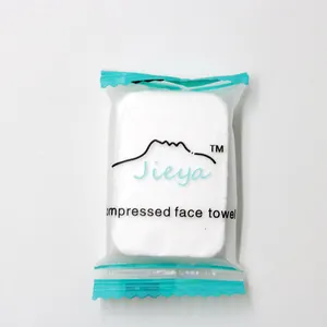 Wholesale OEM high quality compressed disposable towels Custom compressed bath towel mini compressed face towel