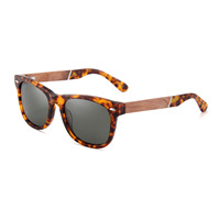 Lunettes de soleil carrées de créateur DUNGU en acétate de bois écologique TAC polarisées, légères et confortables, protection UV, monture intégrale