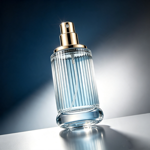 Wholesale Custom Logo 30ml Custom Color Luxury Vertical Stripes Glass Spray Bottle For Custom Perfume Bottle - Product Image 1