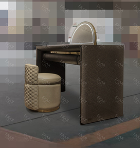 <span class=keywords><strong>Commode</strong></span> de style italien en bois, coiffeuse haut de gamme avec miroir <span class=keywords><strong>demi</strong></span>-lune, offre spéciale, nouveau modèle - Product Image 6