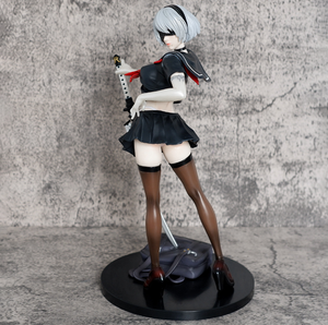 29cm Nier automi Yorha No 2 tipo B 3D figurine <span class=keywords><strong>Anime</strong></span> giocattoli Desktop decorazione interna pezzi per la casa - Product Image 3