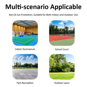 רשת פיקלבול מגולוונת בטיחותית במיוחד של ARRONAX עמידה לאורך זמן בפני ערפל מלח - Product Image 6