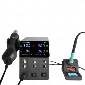 Estación <span class=keywords><strong>de</strong></span> <span class=keywords><strong>Soldadura</strong></span> <span class=keywords><strong>de</strong></span> Aire Caliente <span class=keywords><strong>SUGON</strong></span> 212 <span class=keywords><strong>de</strong></span> Doble Estación para Retrabajo <span class=keywords><strong>de</strong></span> Componentes SMD - Product Image 1