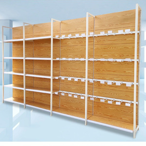 단면/양면 슈퍼마켓 선반 현대 철 편의점 선반 식료품 점 금속 슈퍼마켓 스태킹 디스플레이 랙 - Product Image 6