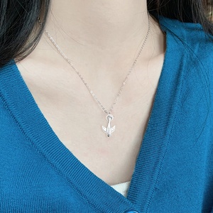 Set di Collane Uniche per Coppie e <span class=keywords><strong>Migliori</strong></span> Amici, Ciondolo a Forma di Balena 52 Hz, Regalo Misterioso per Anima Gemella - Product Image 2