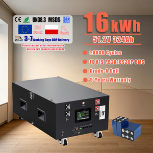 Stock PL DDP JK V19 BMS 48V Pack de batteries LiFePO4, batterie de stockage solaire 51.2V 314Ah 324Ah 280Ah, batterie empilable - Product Image 1