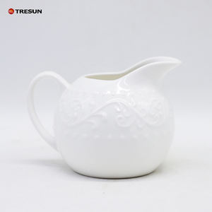 Set di stoviglie in porcellana fine cinese all'ingrosso pezzi 16/18 goffrato bianco nuovo osso <span class=keywords><strong>china</strong></span> - Product Image 3