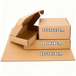 Cajas de Envío de Cartón Corrugado Reciclable con Impresión Grande, Diseño de Logotipo/Gráfico Personalizado en Relieve para Embalaje de Regalos - Product Image 5