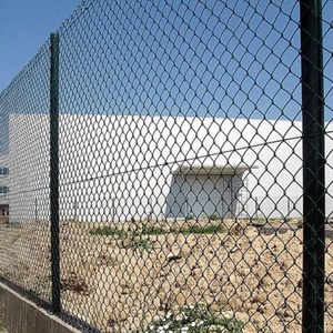Malla de alambre galvanizado de eslabones de cadena y malla de diamante para cercas de carreteras, barreras ferroviarias, protección de taludes y ranchos, resistente a la corrosión por pulverización de sal 1000H - Product Image 2