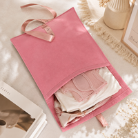 Sac de rangement pour lingerie en velours recyclé, pochette organisatrice écologique pour soutien-gorge et sous-vêtements, pour voyage, tiroir, placard
