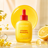 Sérum Coréen AESTHTANY pour Soins de la Peau, Collagène, Acide Hyaluronique, Nicotinamide, Vitamine C et E, Éclaircissant Anti-Taches, Anti-Âge