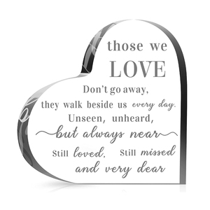 JAYI Khối Hình Trái Tim <span class=keywords><strong>Acrylic</strong></span> Trong Suốt Tùy Chỉnh Khối Quà Tưởng Niệm Đám Cưới Khối Trưng Bày Lucite Cơ Sở Quà Tặng Thông Cảm Kitô Giáo - Product Image 2