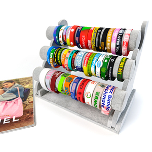 맞춤 실리콘 팔찌: 로고나 메시지를 담은 고품질 개인 맞춤 고무 손목 밴드 제작 - Product Image 2