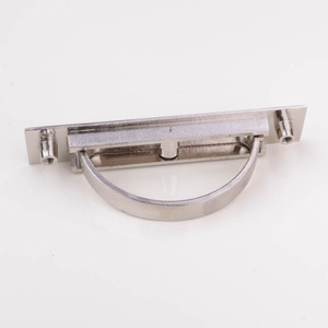 Tirador de Gabinete Giratorio Oculto de 86 mm, Diseño Minimalista en Aleación de Zinc Cepillado - Product Image 3