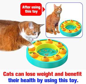 Dispensador de alimentos de juguete de rompecabezas ecológico para perros y gatos, alimentación lenta moderna que promueve el desarrollo del cerebro, reduce <span class=keywords><strong>la</strong></span> <span class=keywords><strong>obesidad</strong></span>, viene <span class=keywords><strong>en</strong></span> caja - Product Image 2