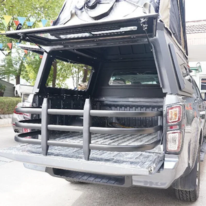 Extensor de Caja de Camioneta de Aluminio Ajustable 180 Grados OEM para TUNDRA 2007-2021/2022+ Negro Sin Función de Apertura - Product Image 5