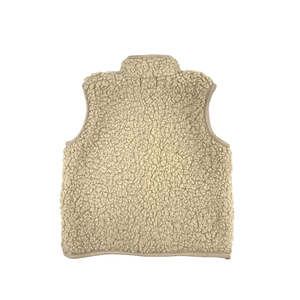 Gilets en sherpa unisexes pour enfants et tout-petits, automne-hiver, veste <span class=keywords><strong>sans</strong></span> manches personnalisée à boutons avec doublure en coton - Product Image 6