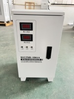 Régulateur de tension automatique SVC monophasé 120V 220V 230V 5KVA 10KW 10KVA 15KVA 20KVA avec moteur servo en cuivre