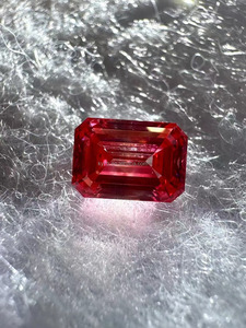 Ưa Thích Màu Đỏ 8ct Phòng Thí Nghiệm Grown Kim Cương IGI Cvd Phòng Thí Nghiệm Tạo Ra Kim Cương Lỏng Lẻo Cho Vòng Vòng Cổ - Product Image 6