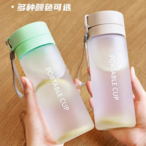 ขวดน้ำกีฬาสไตล์เกาหลี 500 มล. สแตนเลสสตีล ทนทานสำหรับการออกกำลังกายและการใช้งานกลางแจ้ง - Product Image 4