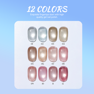 Esmalte de <span class=keywords><strong>Uñas</strong></span> en <span class=keywords><strong>Gel</strong></span> Efecto Ojo de Gato Vinimay, Color <span class=keywords><strong>Rosa</strong></span> Nude <span class=keywords><strong>Claro</strong></span>, Sin TPO, 15 ml, Esmalte de <span class=keywords><strong>Uñas</strong></span> en <span class=keywords><strong>Gel</strong></span> Efecto Ojo de Gato con Holografía de Cuentas de Vidrio - Product Image 5