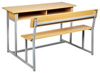 Meubles d'école primaire pour élèves de 6 à 12 ans, bureau d'élève, table de classe et banc (SF-37D)
